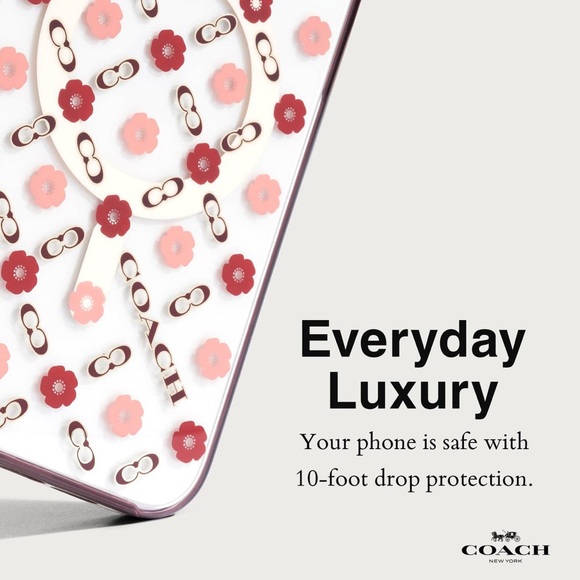 Coach Tea Rose phone case - Picture 3 of 6